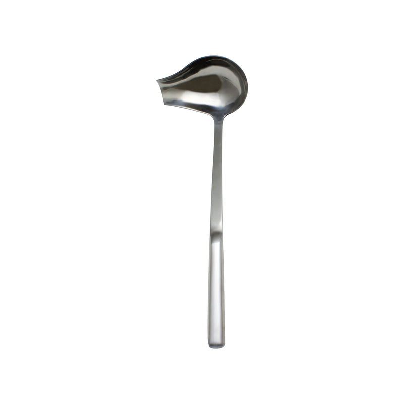 Thunder Group SLBF007 2 Oz Ladle with Spout Heavy Gauge Stainless Steel Mirror Finish