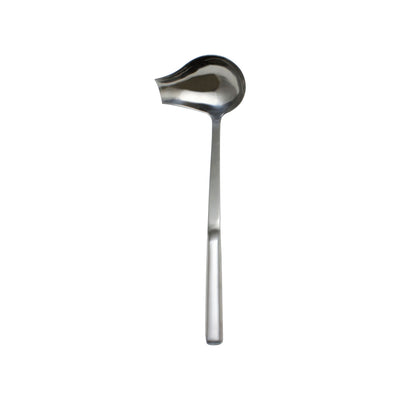 Thunder Group SLBF007 2 Oz Ladle with Spout Heavy Gauge Stainless Steel Mirror Finish