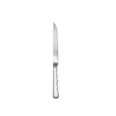 Thunder Group SLBF013 12-1/2 Inch Carving Knife Stainless Steel with Finger Grip Design