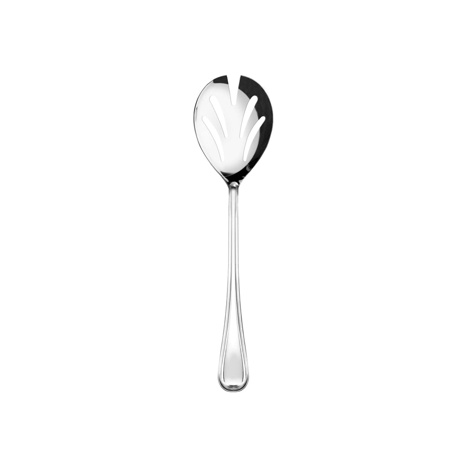 Thunder Group SLBF106 9-3/4 Inch Slotted Serving Spoon 18/8 Stainless Steel with Luxor Finish