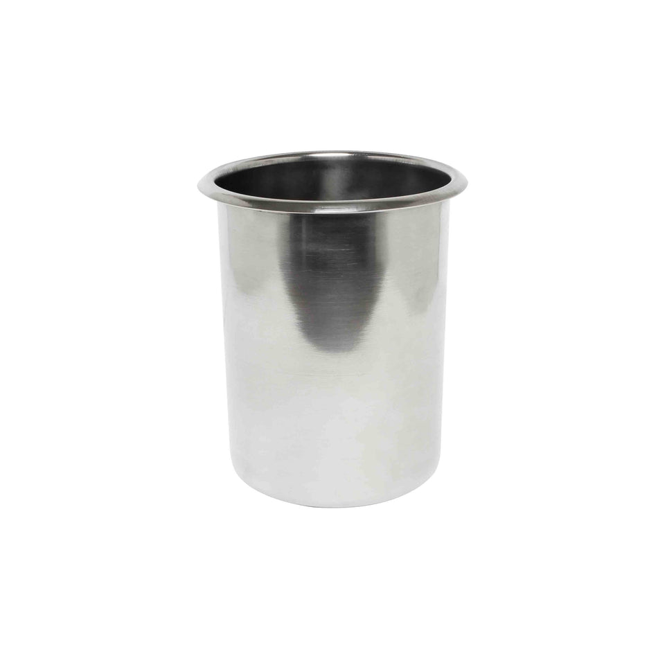 2 qt, 5-5/8" Diameter x 6-7/8" Height, Bain Marie Pot, Stainless Steel