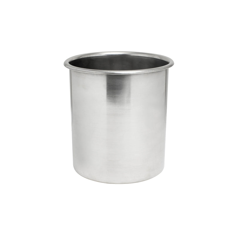 Thunder Group SLBM004 4-1/4 Quart Bain Marie Pot Polished Exterior Satin Interior Stainless Steel