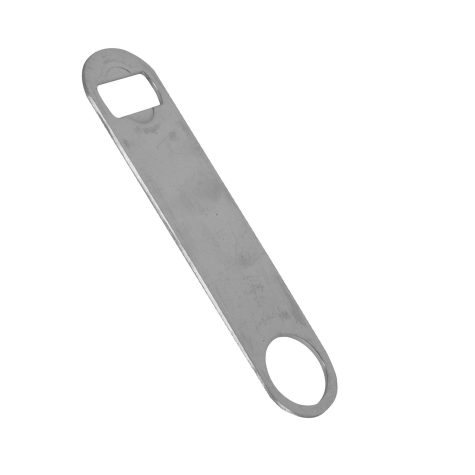 7" x 2", Flat Bottle Opener, Stainless Steel, Heavy-Duty, Convenient Compact Size