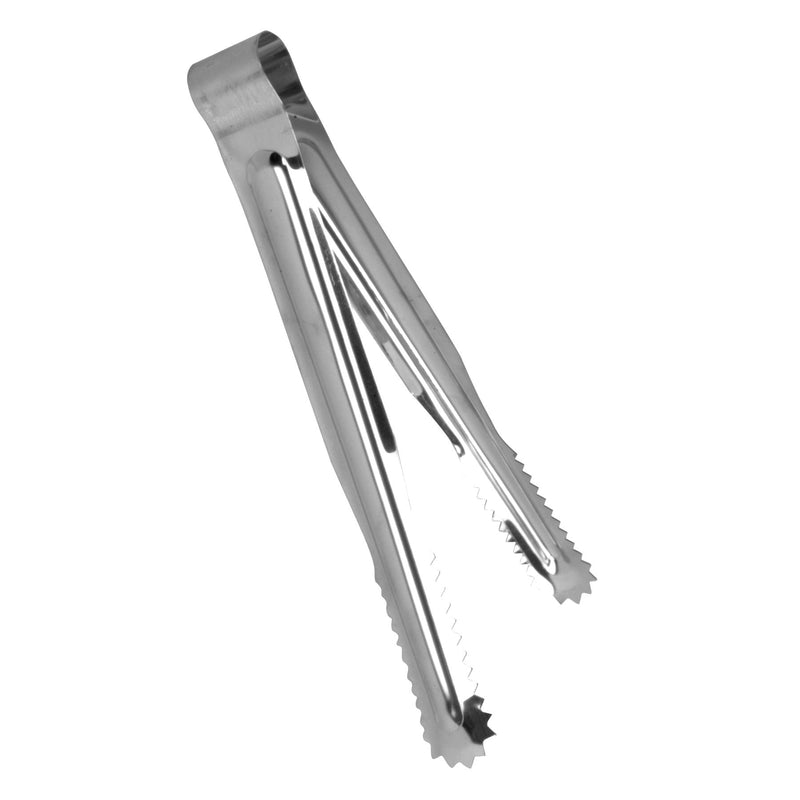 Thunder Group SLBT075 7-1/2 Inch Bread Pastry Tongs One Piece Stainless Steel