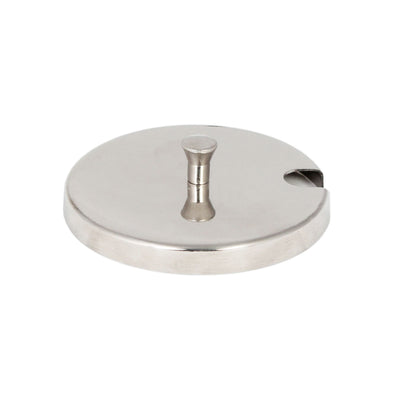 Thunder Group SLCJ007C 7 Oz Notched Condiment Jar Lid Stainless Steel