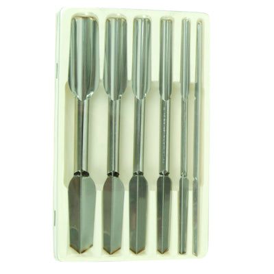 Thunder Group SLCN001 Knife Set Stainless Steel 6 Piece for Commercial Use