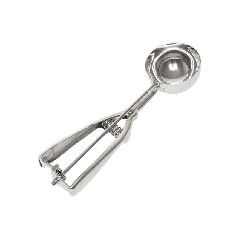 Thunder Group SLDA010 3-3/4 Oz. Ambidextrous Handle Disher Stainless Steel