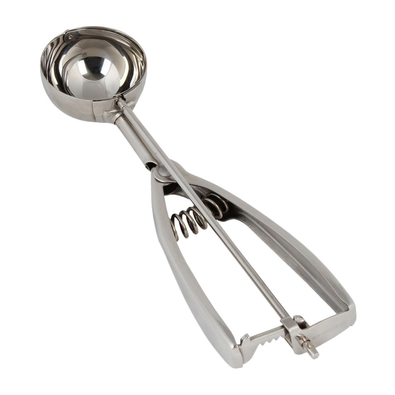 Thunder Group SLDA024 1-3/4 Oz Disher Ambidextrous Twin Grip Handle Stainless Steel