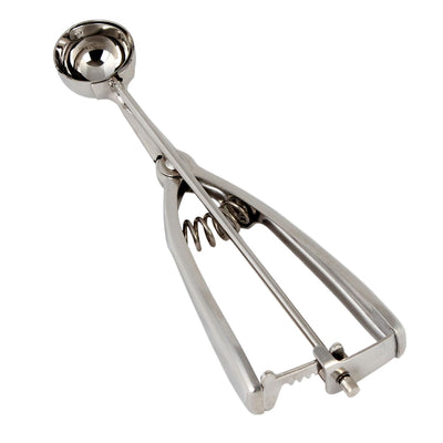 Thunder Group SLDA100 3/8 Oz Ambidextrous Disher with Spring Release Stainless Steel