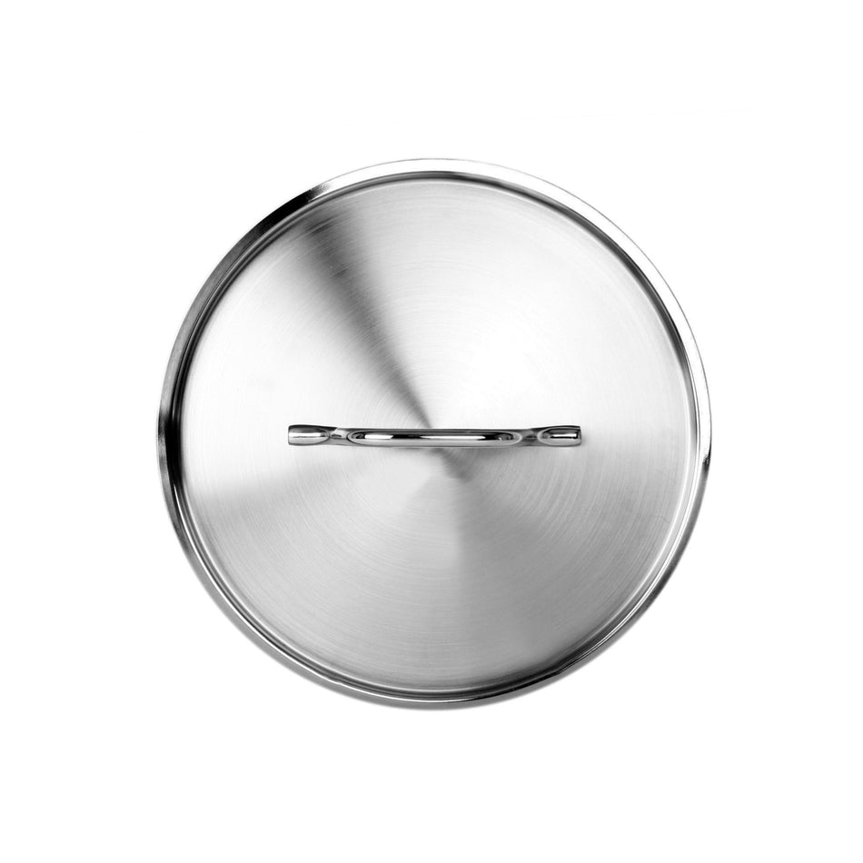 10" Diameter x 5/8" Thickness, Boiler's Lid Fits SLDB008 , Stainless Steel 18/8, 304 Material, Dishwasher Safe, Heavy-Duty, Oven Safe, NSF