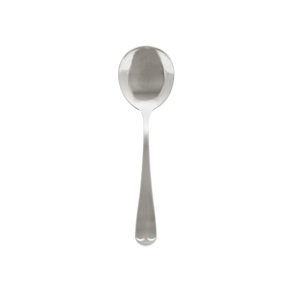 12 Pack Dakota Bouillon Spoon, Stainless Steel, Dishwasher Safe
