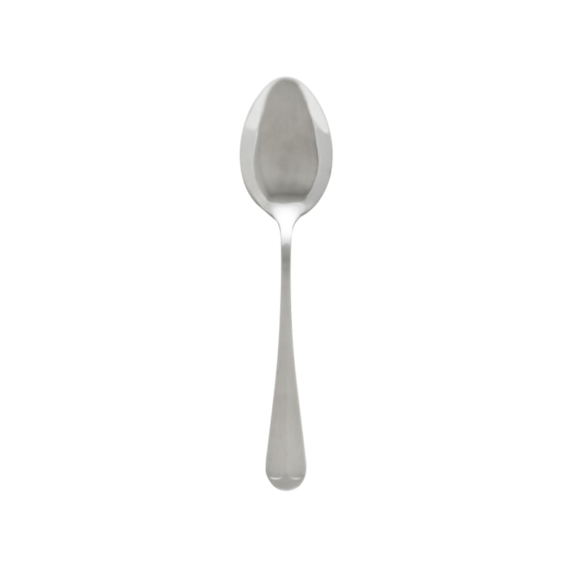 Thunder Group SLDK104 7.24 Inch Dinner Spoon Simple Line-trimmed Handle 18/0 Stainless Steel Bright Finish