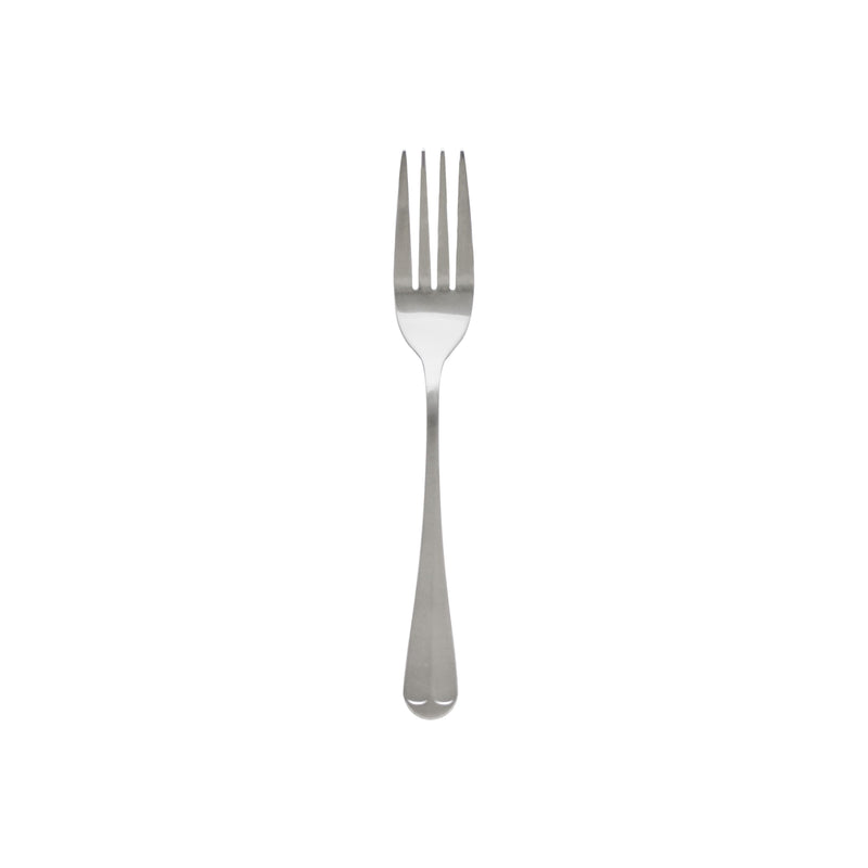 Thunder Group SLDK106F 7.52 Inch Dinner Fork 4-tine Simple Handle Stainless Steel Bright Finish