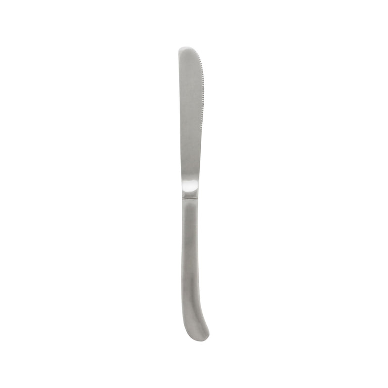 Thunder Group SLDK109 8.46 Inch Dinner Knife Solid Handle 18/0 Stainless Steel Bright Finish