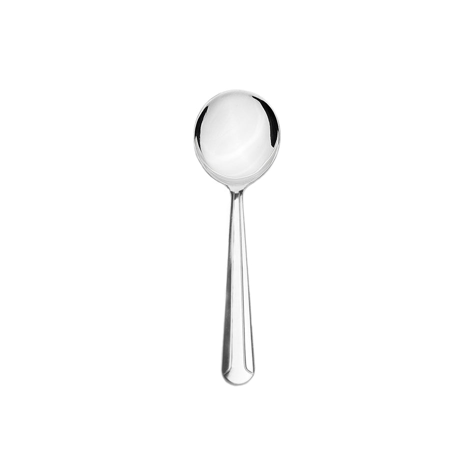 12 Pack Domilion Heavy Bouillon Spoon, Stainless Steel, 2.5mm Thickness, Dishwasher Safe