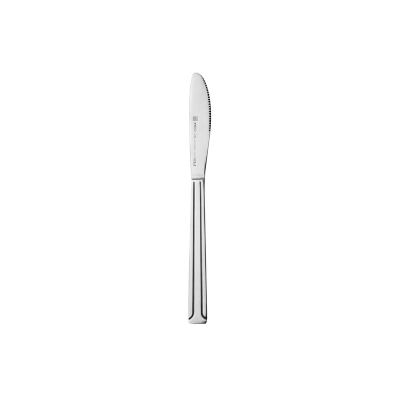 Thunder Group SLDO109 8.54 Inch Heavy-weight Dinner Knife 18/0 Stainless Steel Bright Finish