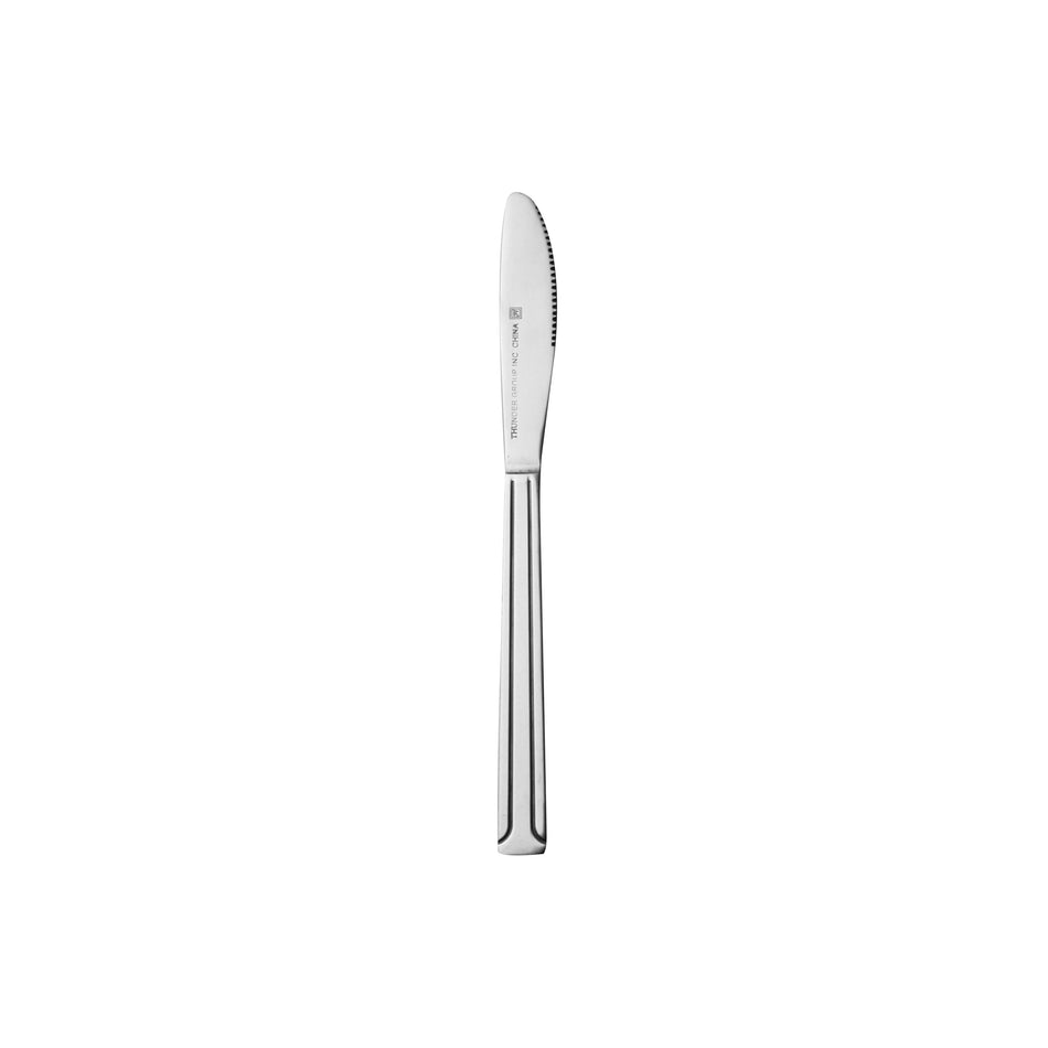 12 Pack Domilion Heavy Dinner Knife, Stainless Steel, 2.5mm Thickness, Dishwasher Safe