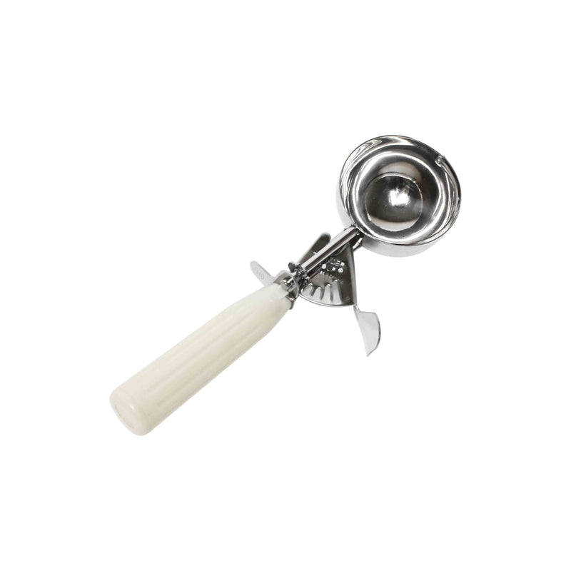 Thunder Group SLDS010 3-1/4 Oz Disher Thumb Press Stainless Steel Ivory