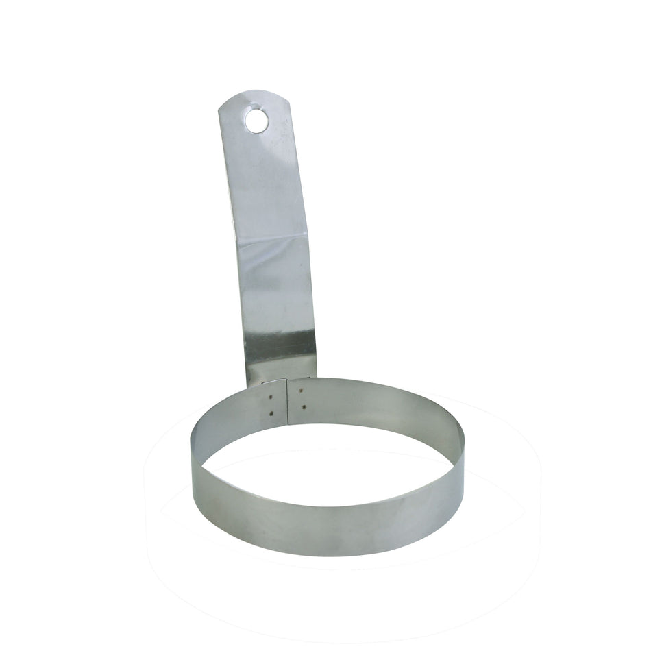 4" Diameter x 5-1/8" Height, Round Egg Ring, Stainless Steel