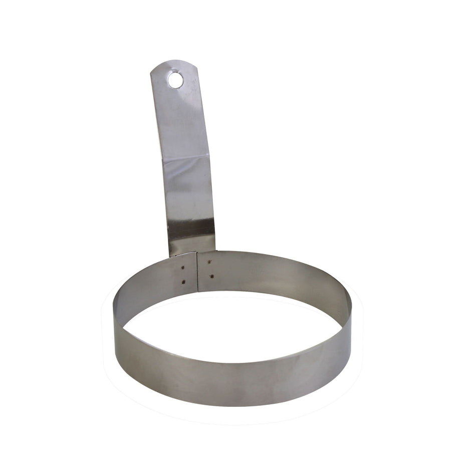 5" Diameter x 5-1/8" Height, Round Egg Ring, Stainless Steel