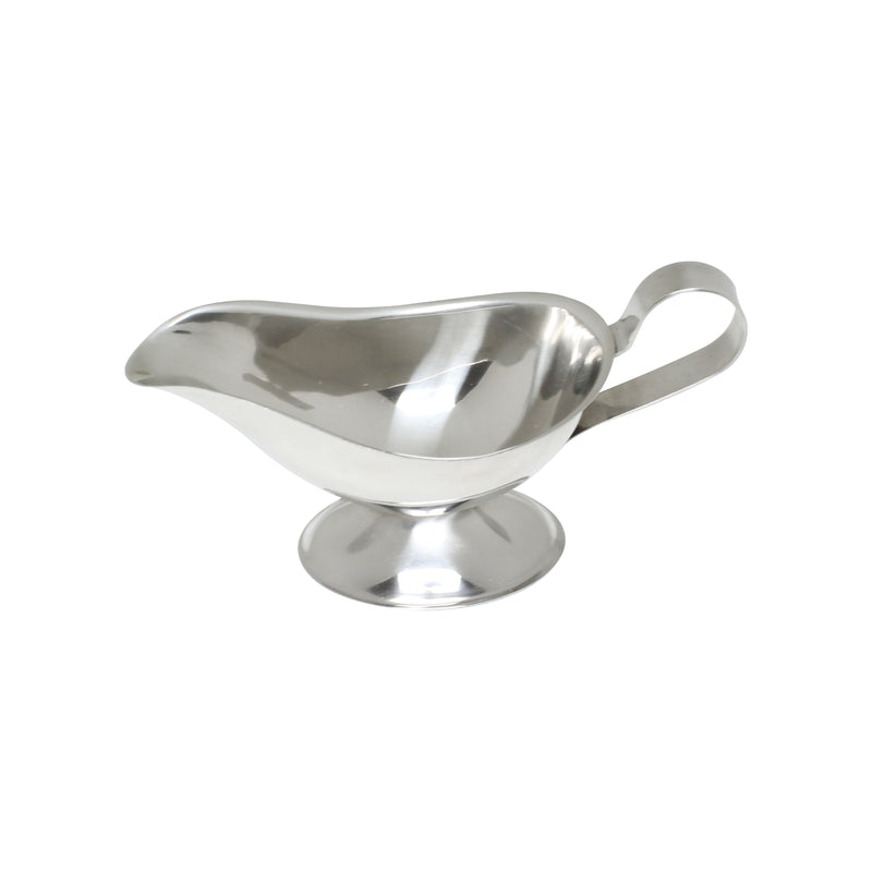 Thunder Group SLGB005 5 Oz Gravy Sauce Boat Tapered Spout Stainless Steel