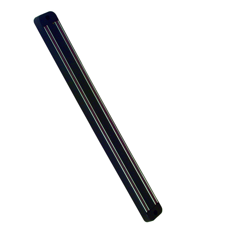 Thunder Group SLGB013 13 Inch Magnetic Bar with Two Magnetic Strips Black Plastic