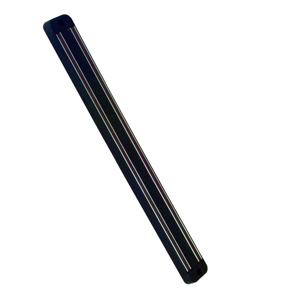 13" x 1-5/8" x 1", Magnetic Bar, Plastic Base with Two Magnetic Strips,  Optional hanging hooks for a firm hold
