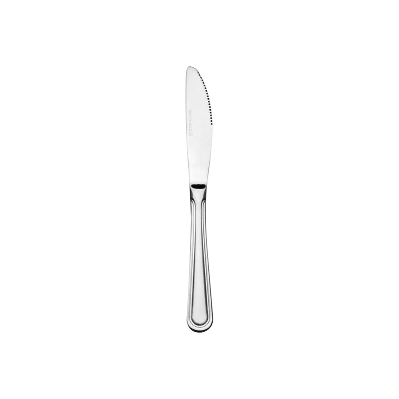 Thunder Group SLGD009 8.66 Inch Dinner Knife 18/0 Stainless Steel Mirror Finish