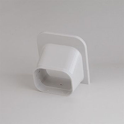 Slimduct 86114, SP100W 100mm 3.75 in Soffit Inlet, White