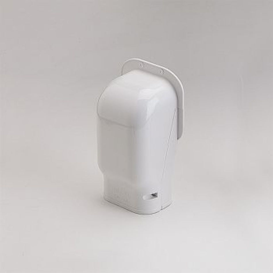 Slimduct 86116, SW100W 100mm 3.75 in Wall Inlet, White