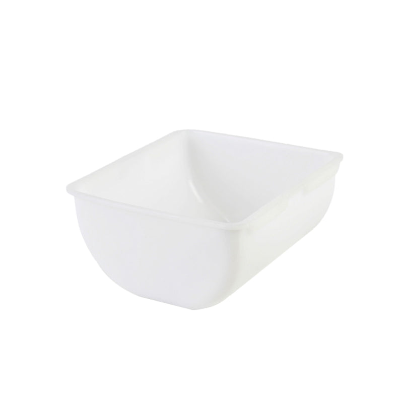 Thunder Group SLINS001 2 Pint Dishwasher Safe Plastic Condiment Server White