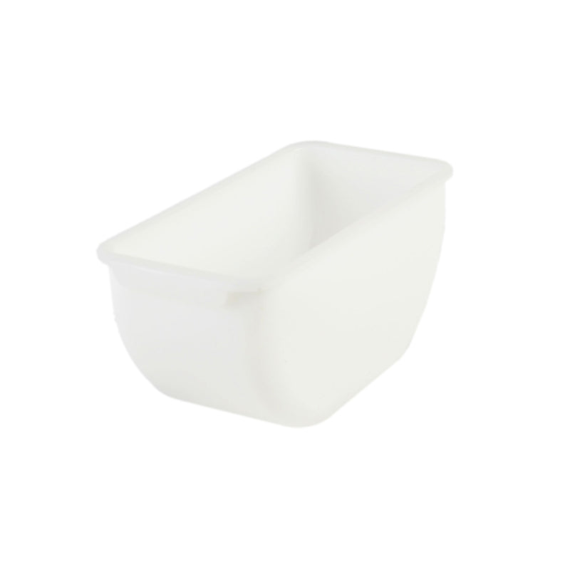 Thunder Group SLINS002 16 Oz Plastic Condiment Server Insert Dishwasher Safe White
