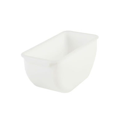 Thunder Group SLINS002 16 Oz Plastic Condiment Server Insert Dishwasher Safe White