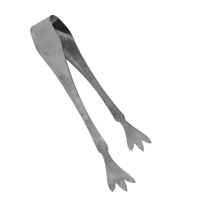 Thunder Group SLIT007 6-1/4 Inch Ice Tongs One-piece Stainless Steel Durable