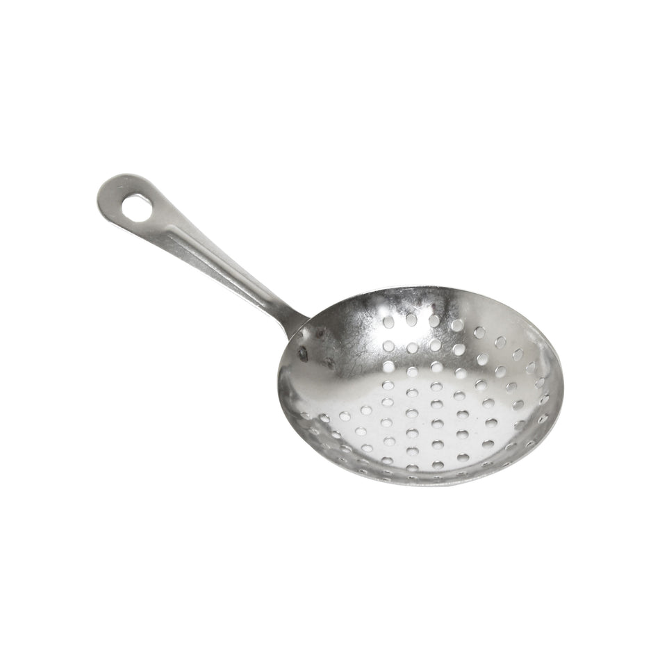 6-1/8" x 2-7/8" x 1-1/2" Julep Strainer, Stainless Steel