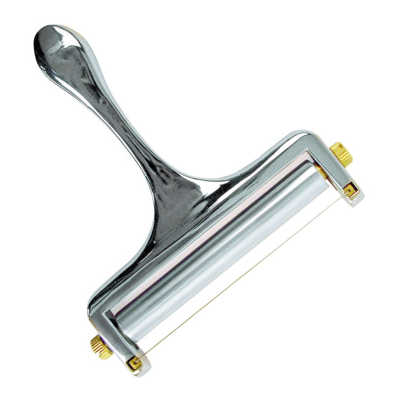 Thunder Group SLKCC005 Hand Held Cheese Cutter Adjustable Roller Aluminum Chrome Plated