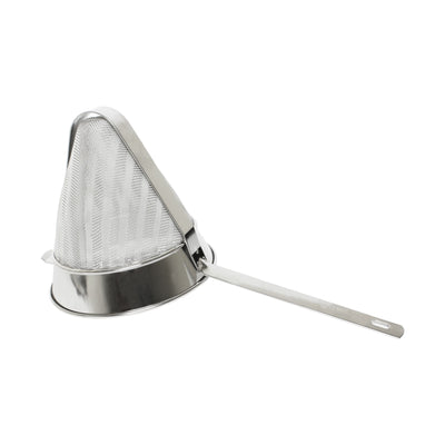 Thunder Group SLKCP208R 8 Inch Diameter Fine Mesh China Cap Strainer Stainless Steel