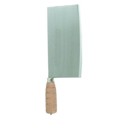 Thunder Group SLKF016 8-1/2 Inch Blade 4-1/8 Inch Bone Knife Wood Handle Cast Iron