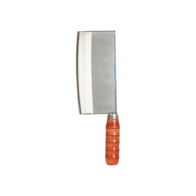 Thunder Group SLKF021 7 Inch Blade 3-1/2 Inch Knife Wood Handle Stainless Steel