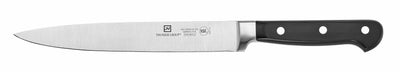 Thunder Group SLKF319 8 Inch Forged Knife German Steel Black Plastic Handle