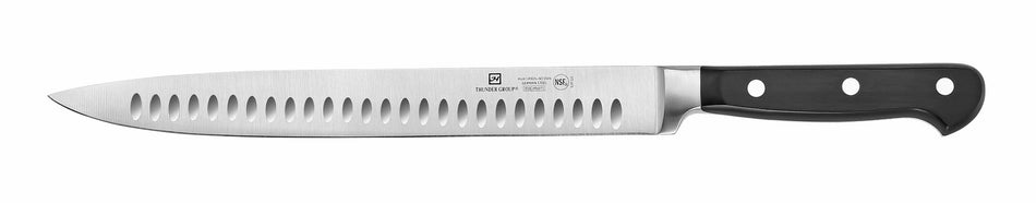 Slicer, Granton Edge, 10" Blade,  Forged German Steel, NSF
