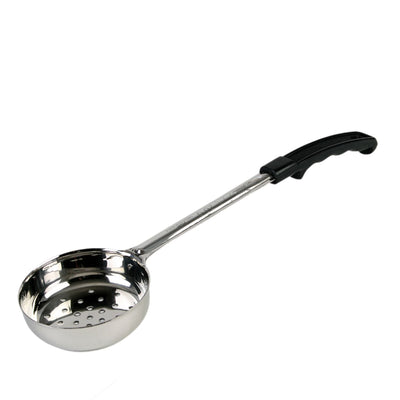 Thunder Group SLLD106PA 6 Oz Portion Controller Perforated Plastic Handle Stainless Steel Black