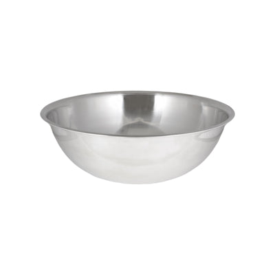 Thunder Group SLMB030 30 Quart Mixing Bowl Economy Stainless Steel Mirror Finish
