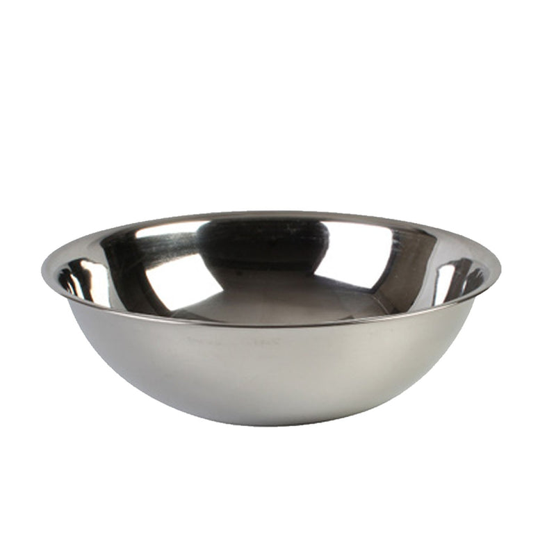 Thunder Group SLMB204 4 Quart Heavy Duty Stainless Steel Mixing Bowl with Curved Lip