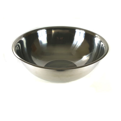 Thunder Group SLMB209 20 Quart Heavy Duty Mixing Bowl Stainless Steel Curved Lip