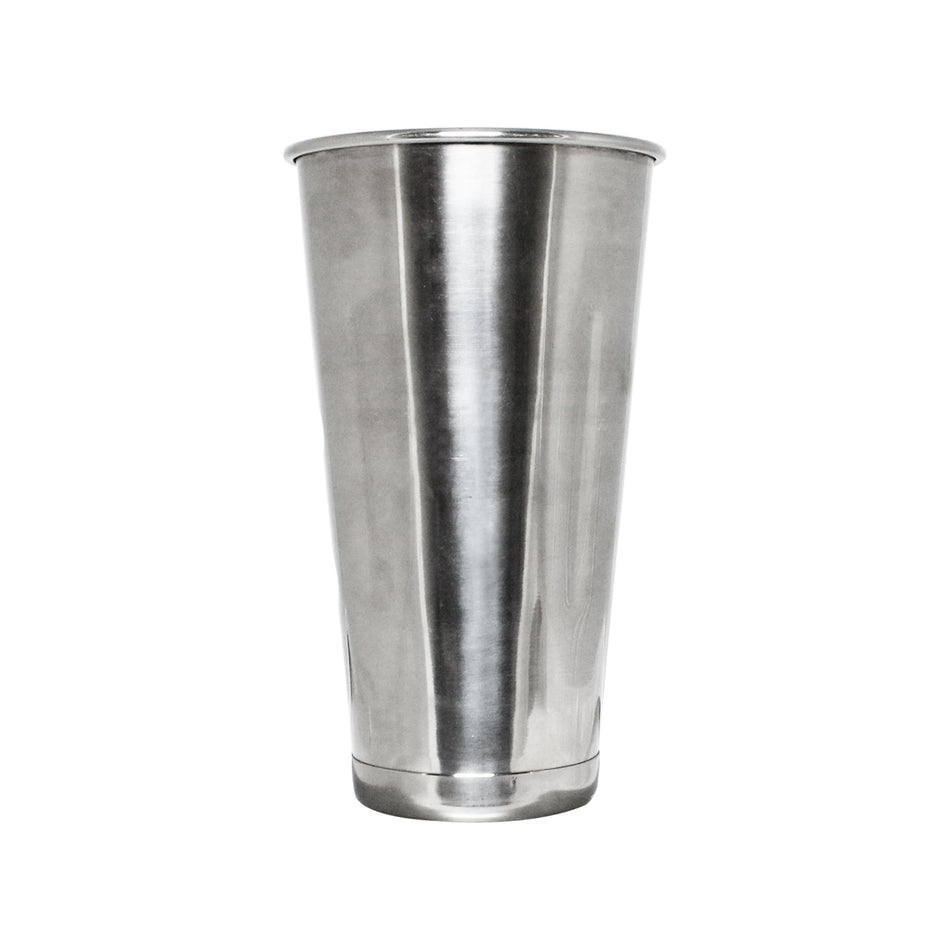 30 oz, 4-1/8" x 4-1/8" x 6-3/4" Malt Cup, fits standard machines, Stainless Steel