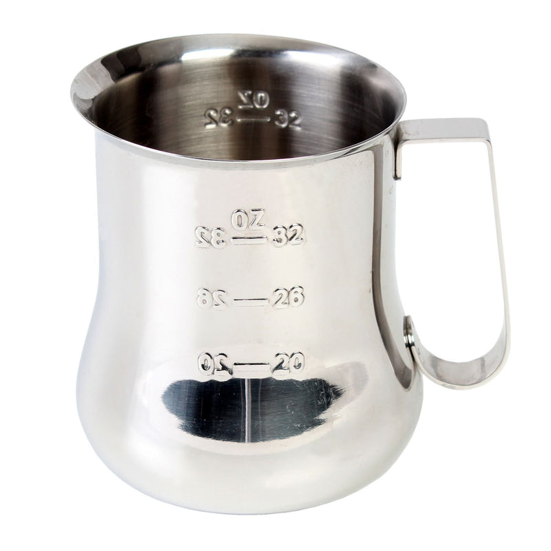 Thunder Group SLMP0040 40 Oz Engraved Measuring Milk Pitcher Stainless Steel