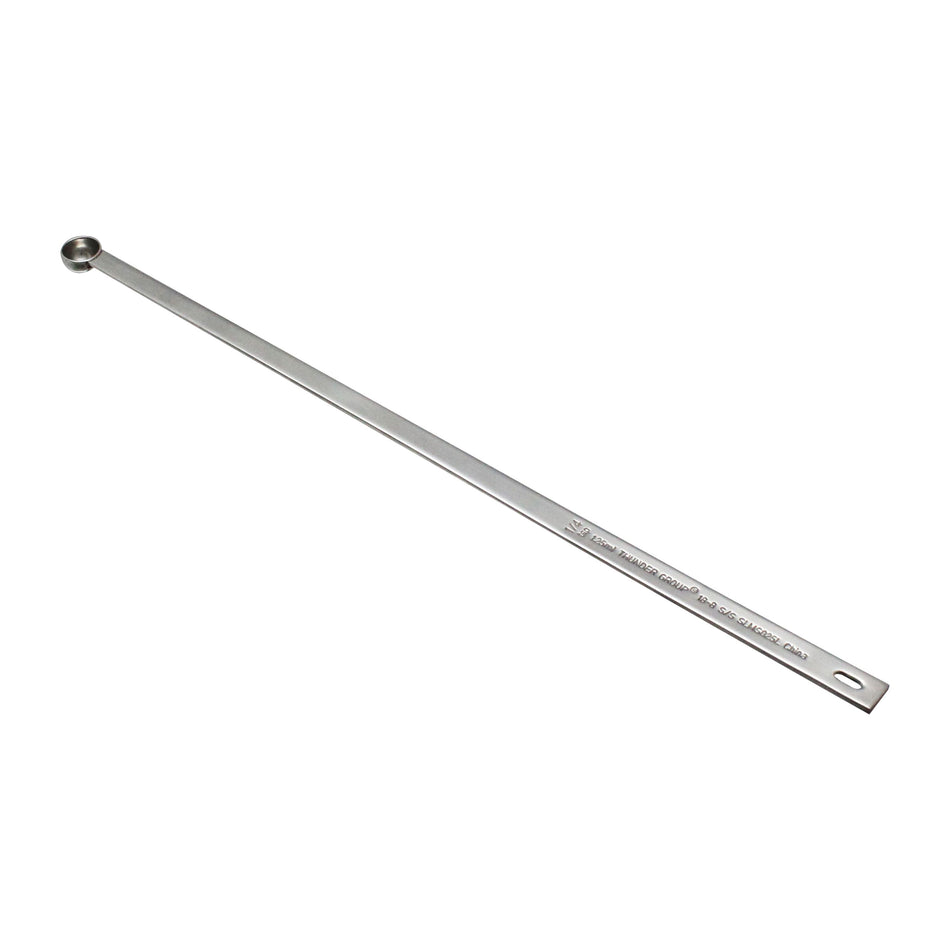 1/4 Teaspoon, 15-1/4" Length, Long Handle Measuring Spoon, Stainless Steel