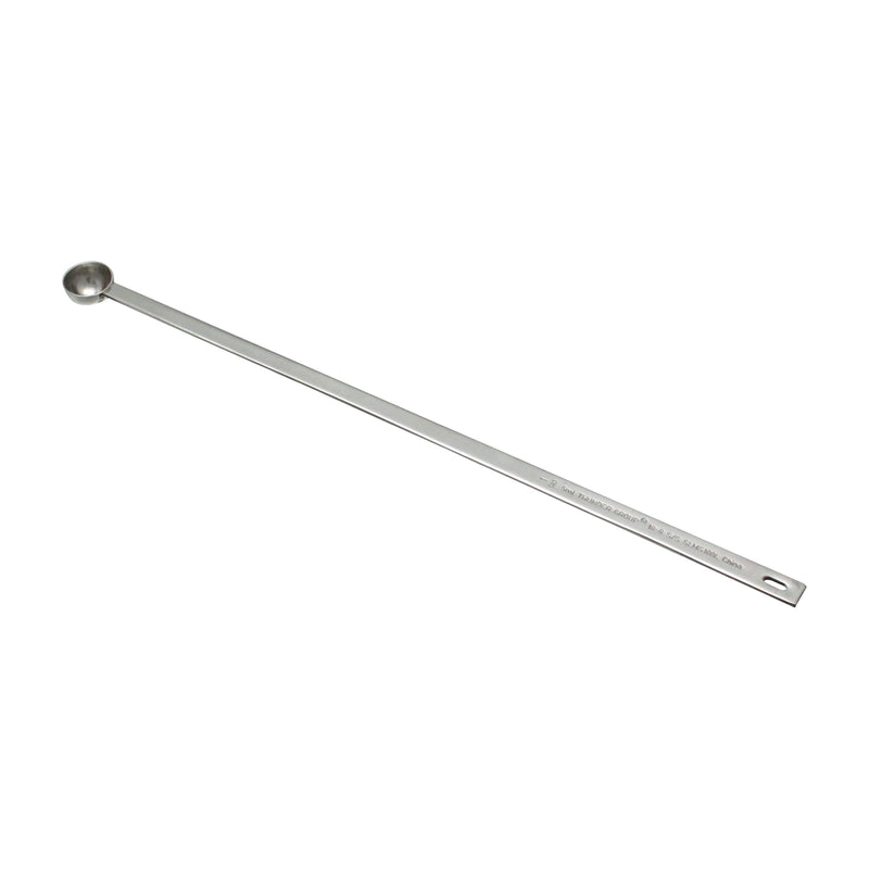 Thunder Group SLMS100L 1 tsp Heavy-Duty Measuring Spoon 15-1/2 Inch Stainless Steel with Hanging Hole