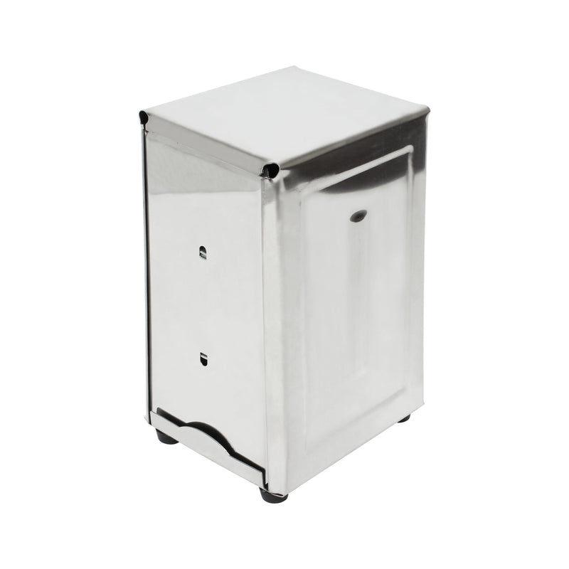Thunder Group SLNH001 3-3/4 Inch Tall Napkin Dispenser Counter Type with Mirror Finish Stainless Steel